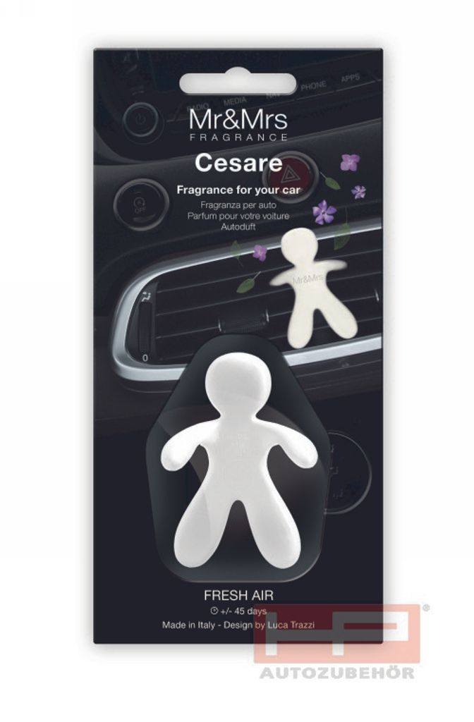 Mr&Mrs Fragrance Cesare Fresh Air vůně do auta Zdjęcie produktu 