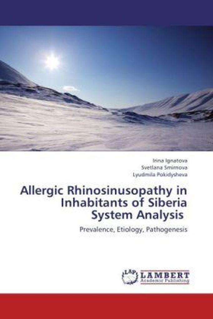 Ignatova, I: Allergic Rhinosinusopathy in Inhabitants of Sib
