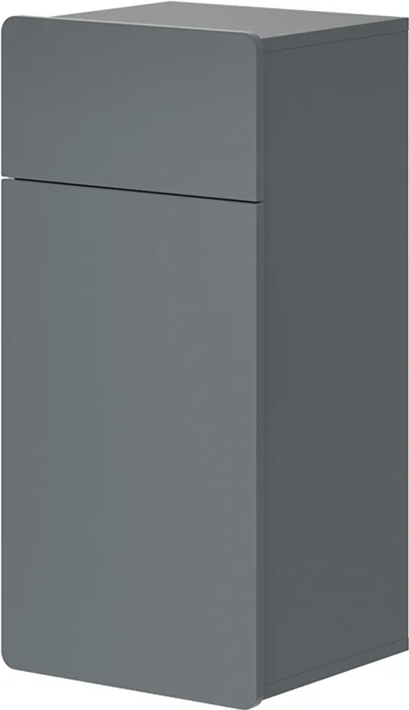 Meuble salle de bain Vicco Izan Gris 36x76cm - Modèle 41581 compact