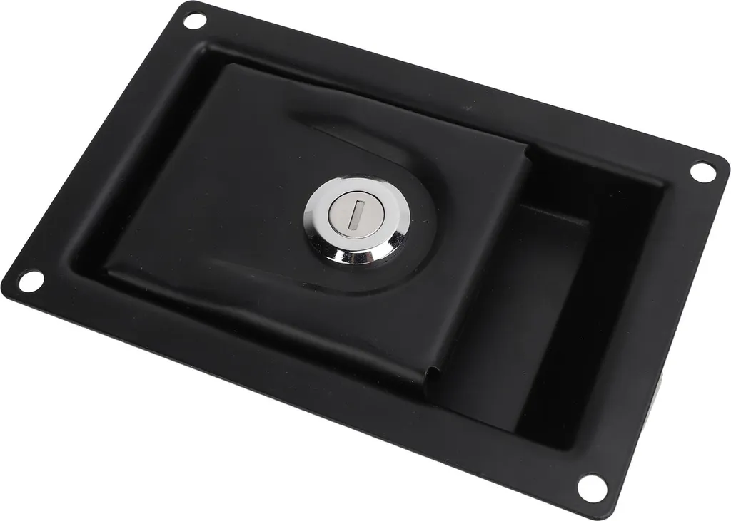 Serrure encastrée 170x110 mm en acier avec joint étanche pour camion et RV