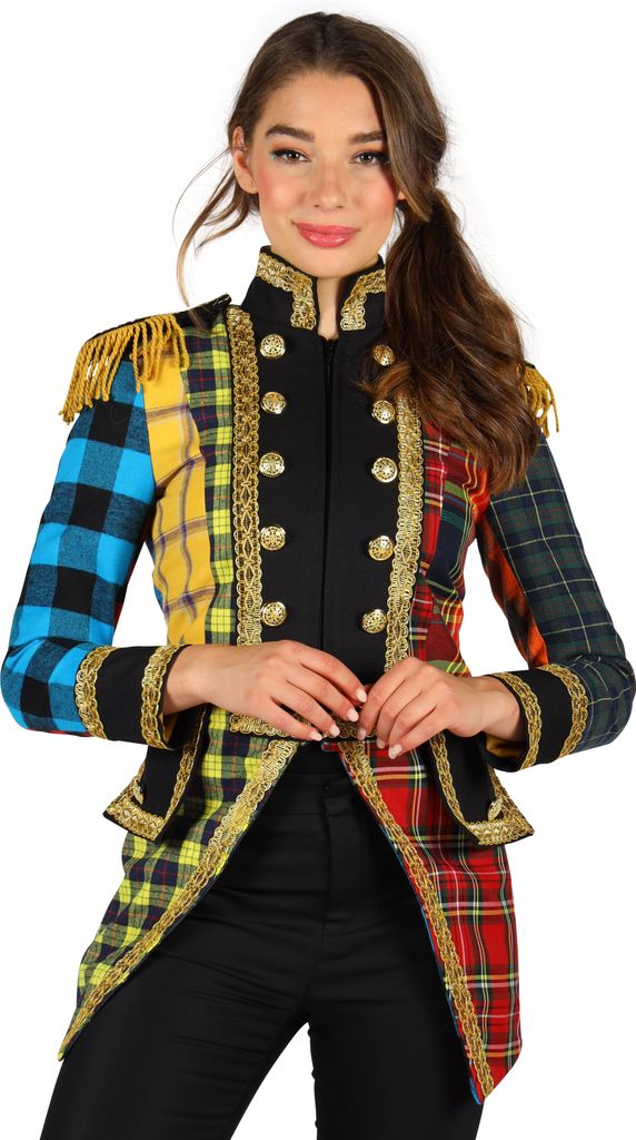 T4120-9900-M bunt Damen Uniform Jacke ''Color Paty'' Produktbild 