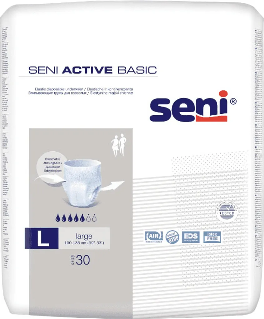 Seni Active Basic L: Libertà di Movimento e Discrezione Totale (90 pz)