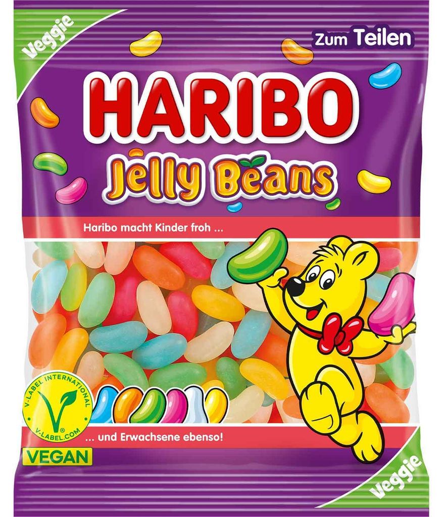 Haribo Jelly Beans vegan 160g Produktbild 