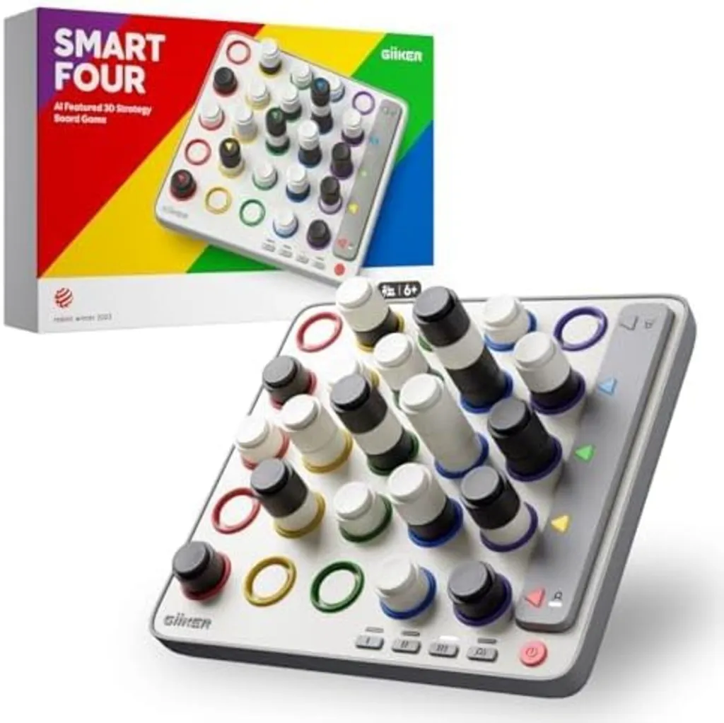 Jeu de réflexion intelligent GiiKER Smart Four idéal voyage et solo