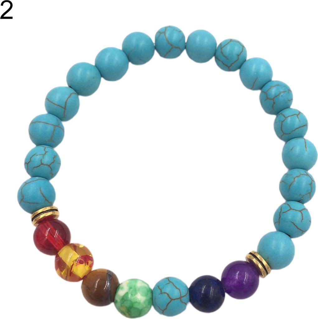 Elastisches Seil, handgefertigtes Steinarmband, leicht, für Herren und Damen, Perlenarmband, Handdekoration-2