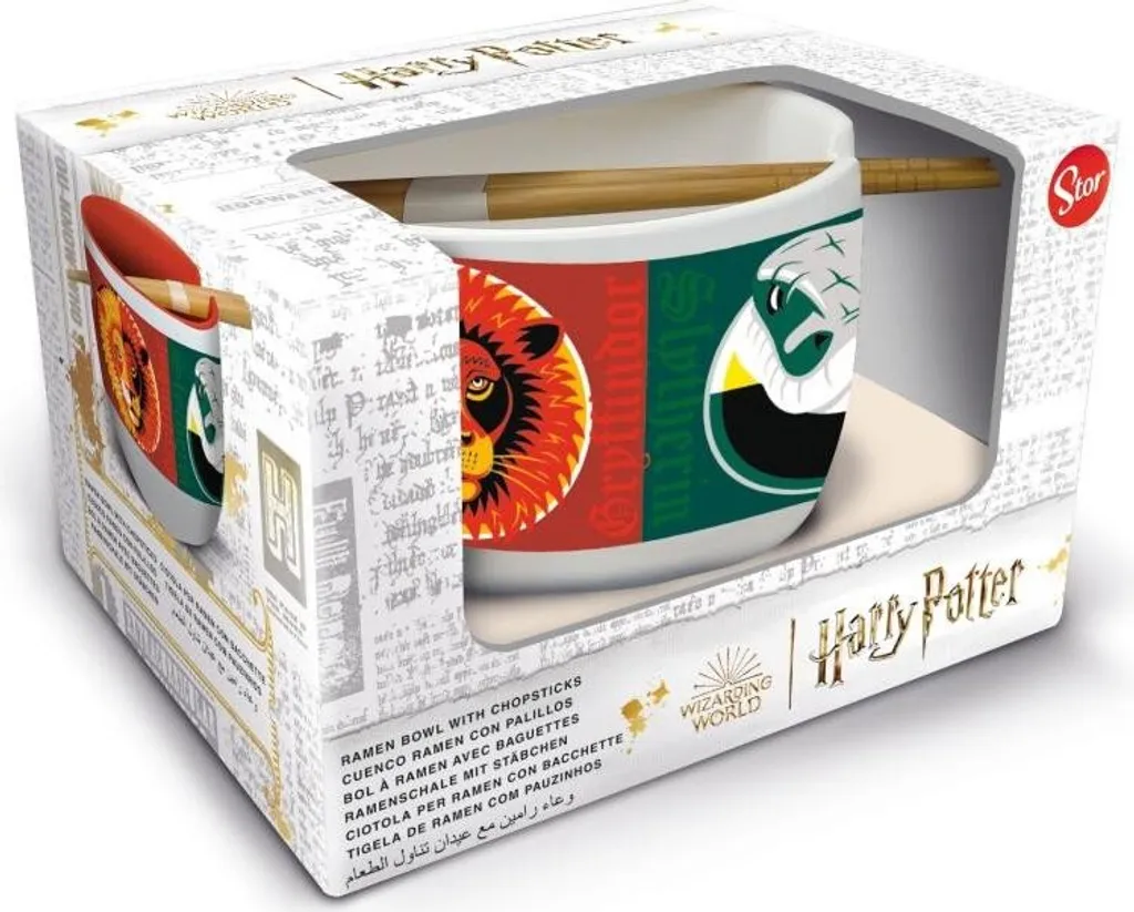 Set regalo Harry Potter - ciotola per ramen e bacchette