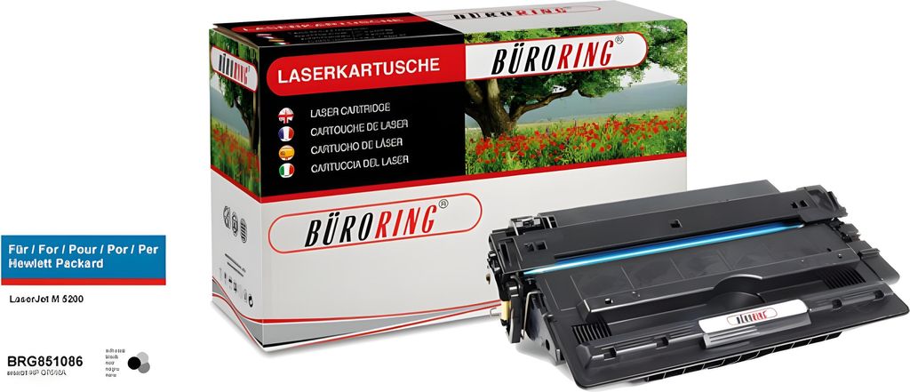 Toner Cartridge schwarz für HP LaserJet 5200 Serie
