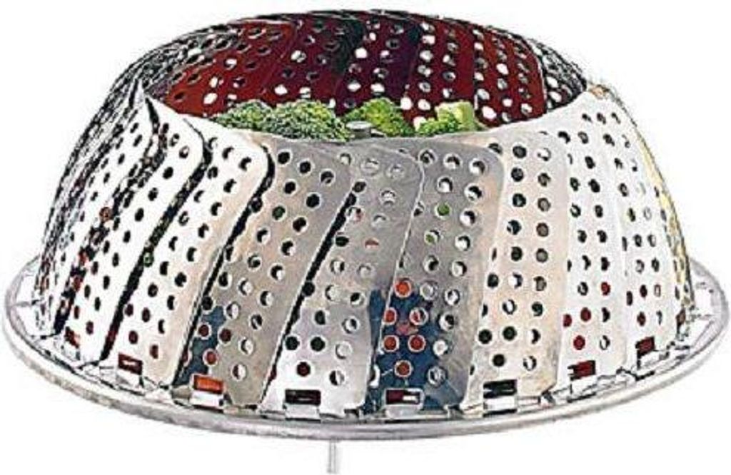 Dampfgar-Einsatz für alle Töpfe von 18 bis 27 cm