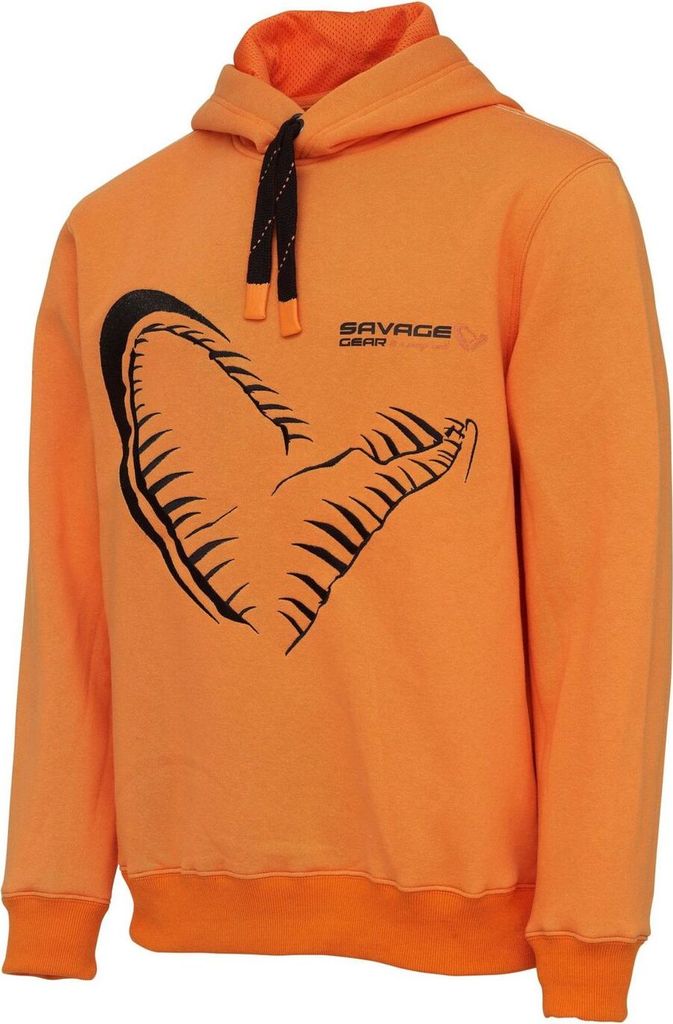 Savage Gear Hoodie Mega Jaw Hoodie Sun Orange 2XL Produktbild 