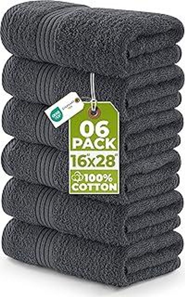 Utopia Towels - Premium Handtücher - 100% gekämmte, ringgesponnene Baumwolle, ultraweich und sehr saugfähig, Dicke Handtücher 41 x 71 CM's, hoc...