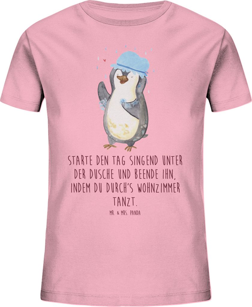 Mr. & Mrs. Panda Kleinkinder T-Shirt Pinguin Duschen 5-6 Produktbild 