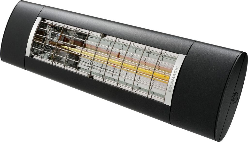 Solamagic D2 Infrarot-Dunkelstrahler 2000 W Heizstrahler mit Dimmung Wand/Decke