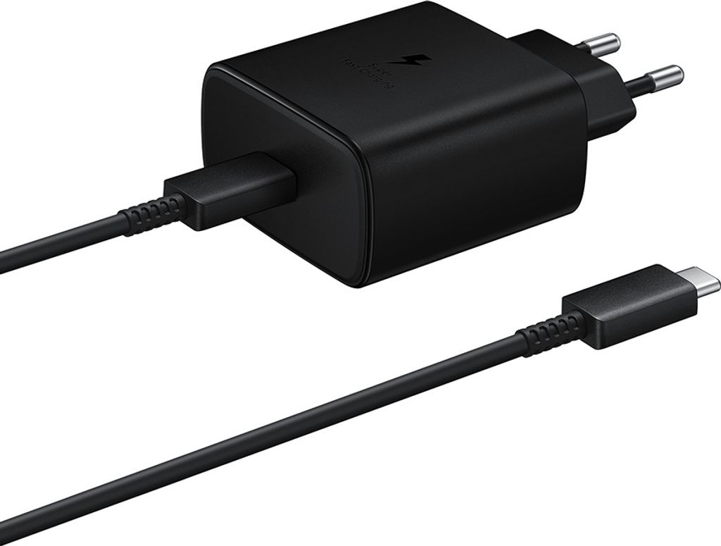 Samsung Galaxy Fast Travel Charger USB Type C 25W 1m Black Produktbild 