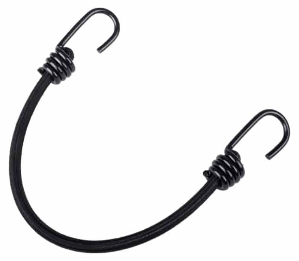 Corda Elastica con Ganci 10mm x 100cm, Tendi Bagagli Immagine del prodotto 