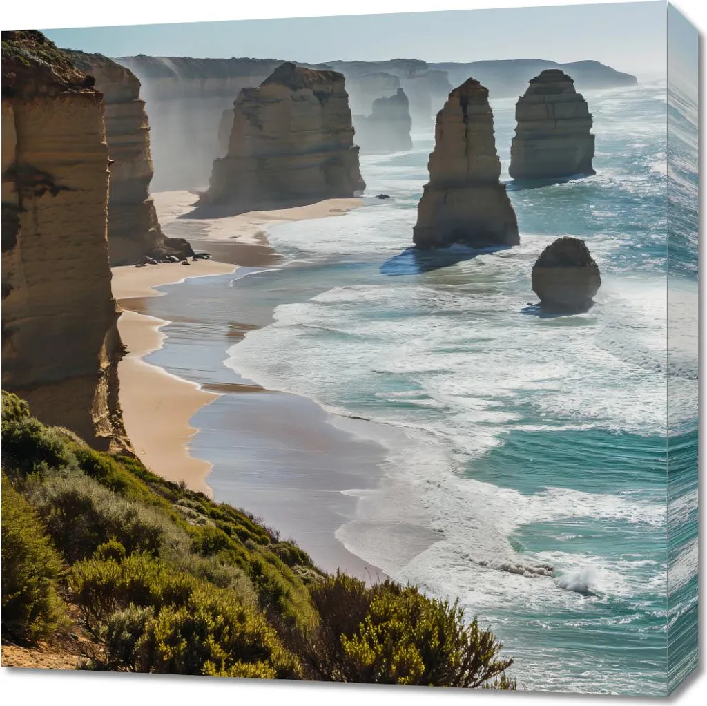 Quadro Moderno 60x60 Sulle Tracce del Vento | Perfetto per Ufficio