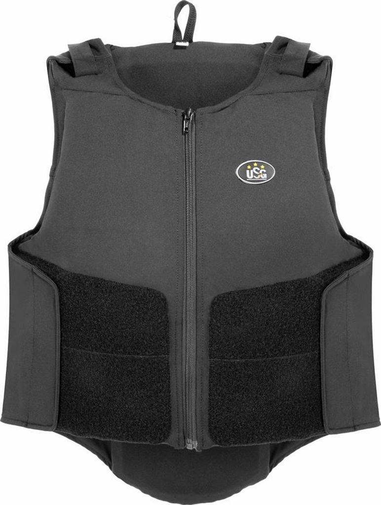USG Precto Dynamic Fit Rückenschutz Kinder, Größe:3XS, Farbe:schwarz