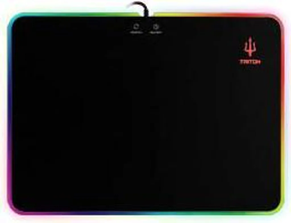 Atlantis Land P002-GP35-LED Tapis de Souris Gaming Noir Haute Précision