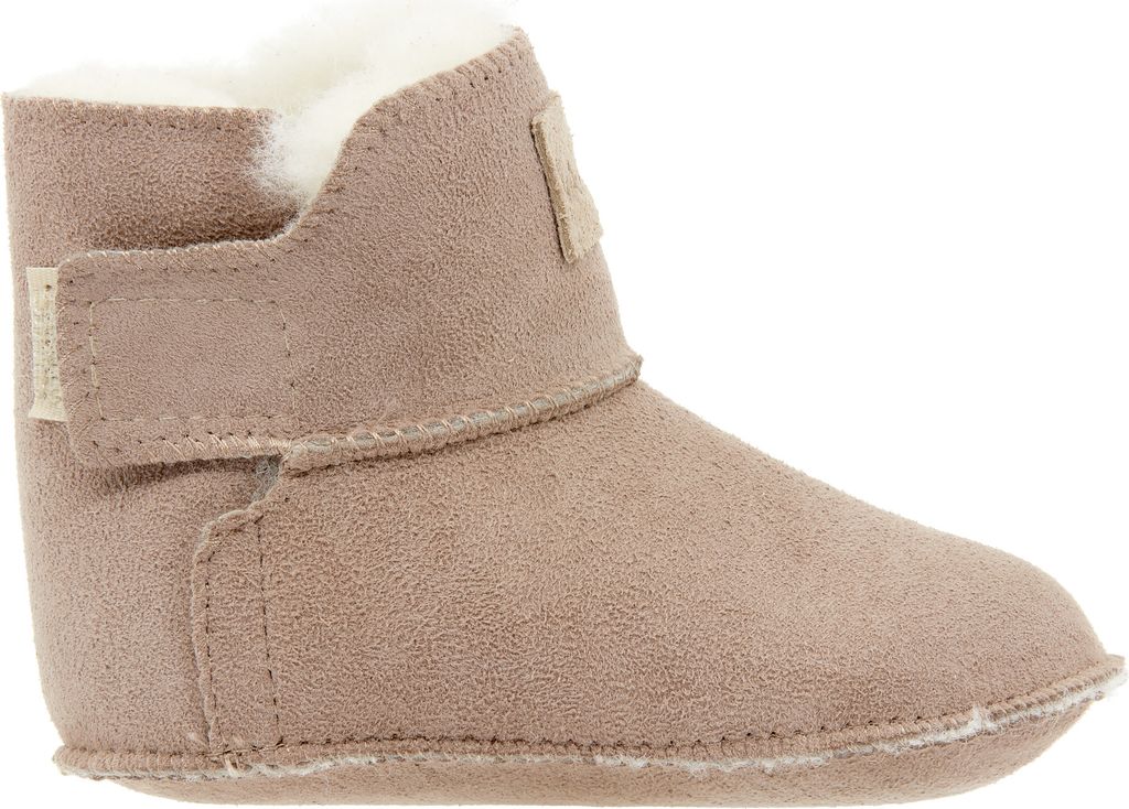 Vanuba - Kinder Hausschuhe Kiko Moderne Pantoffeln Natur Wolle K001 Beige-Weiß, Größe 20 EU