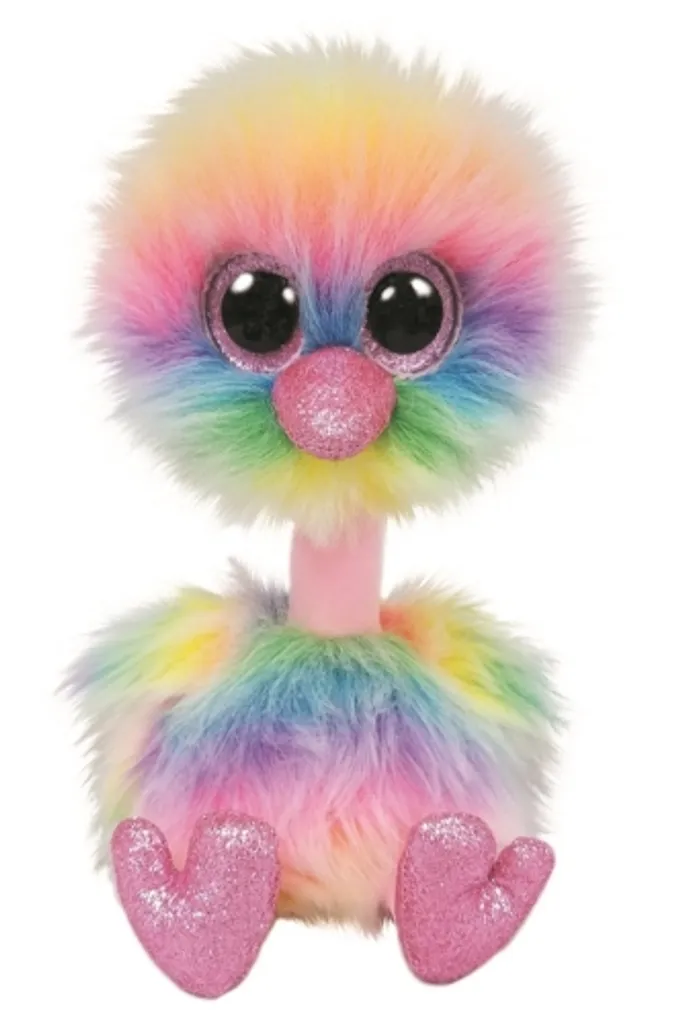 Bouquet de Fleurs Multicolore en Peluche Douce TY - Cadeau Enfant 3 Ans