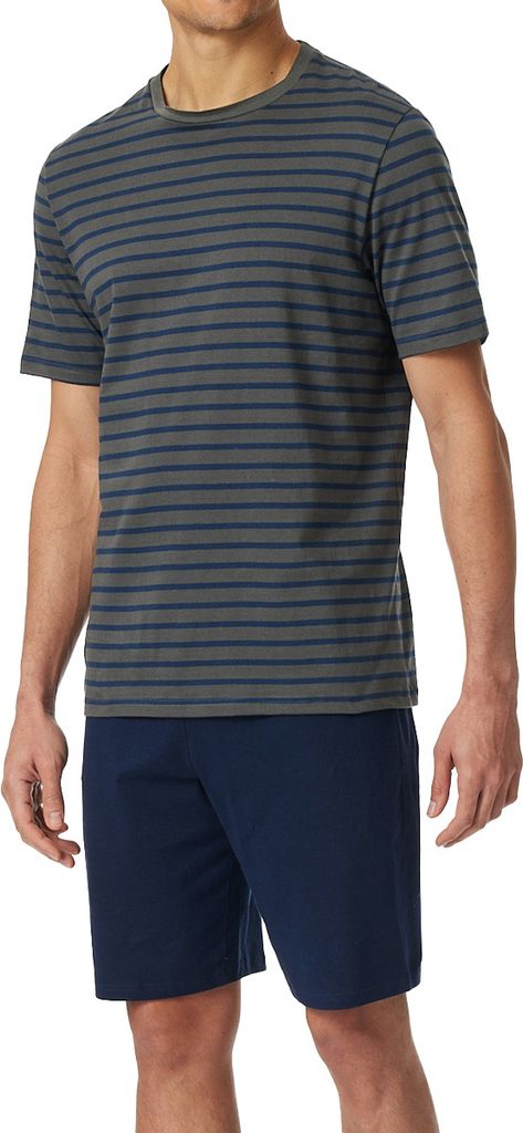 Schiesser Casual Essentials Schlafanzug Set aus Produktbild 