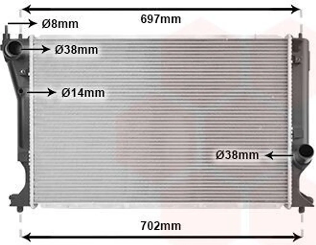 Radiateur moteur Toyota Avensis T25 : solution contre la surchauffe