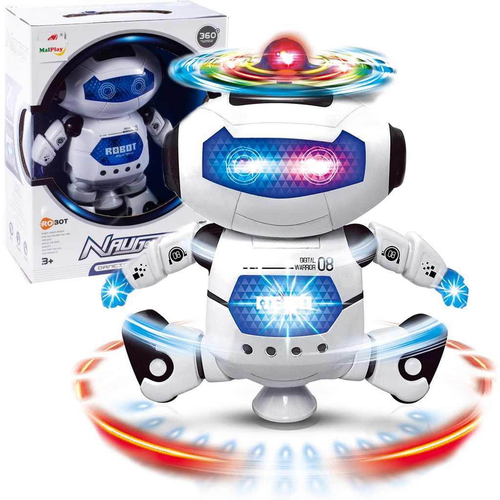 Ferngesteuerter Roboter Kinder Spielzeug Elektronisches Licht Musik Neu 