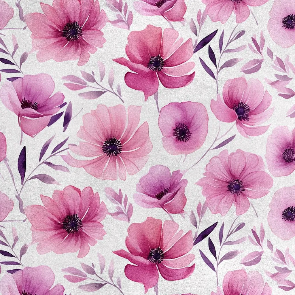 Tissu velours fleurs RDX2560 pour créer des accessoires et vêtements