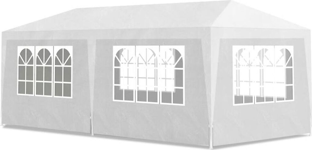 MaxxGarden Partyzelt weiß - 6 Seitenwände - 3 x 6 m Produktbild 