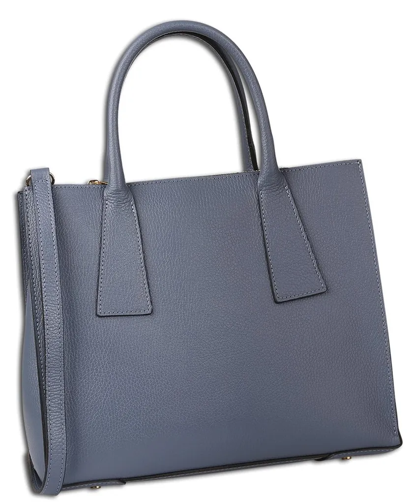 Toscanto Bleu OTT183HH5 Grand Sac à Main Gris Chic 32 x 27 x 13 cm