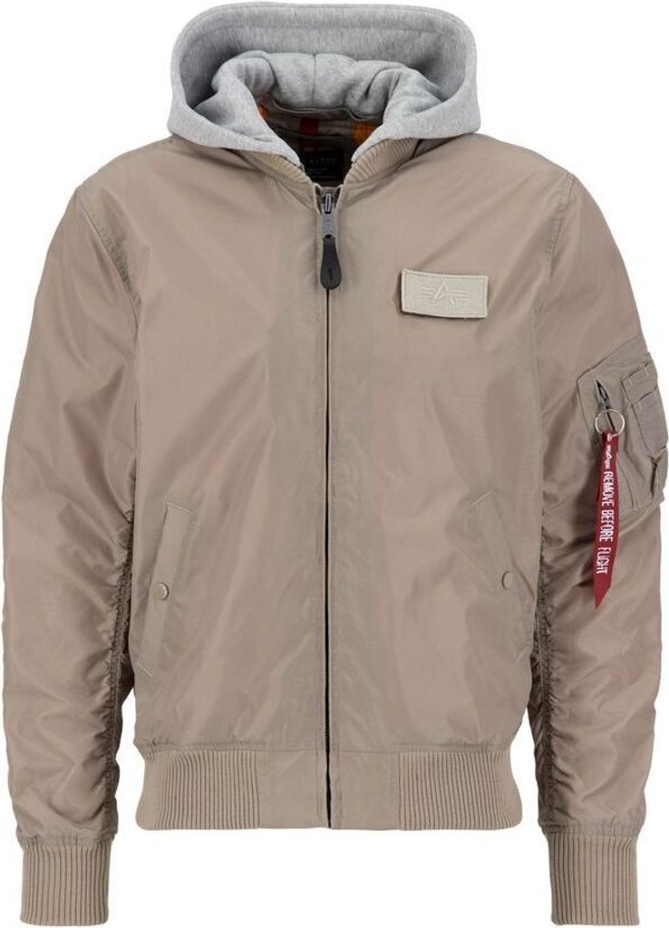 ALPHA INDUSTRIES - MA-1 TT Hood Bomberjacke mit Kapuze Produktbild 