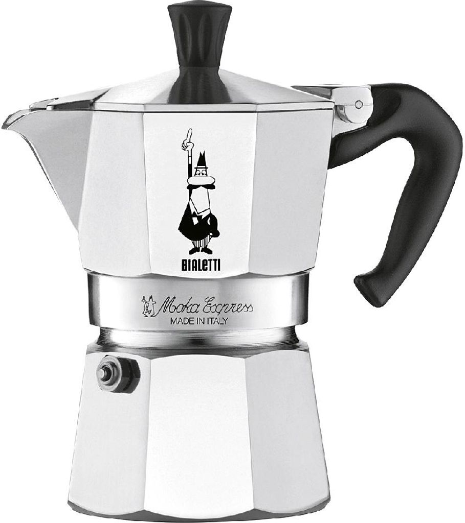 Bialetti Moka Express Aluminium-Kaffeemaschine für Produktbild 
