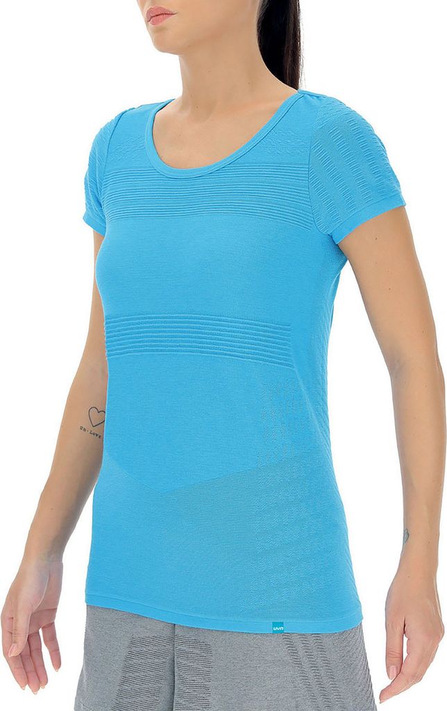 UYN Natural Training Funktionsshirt Damen blue danube XS