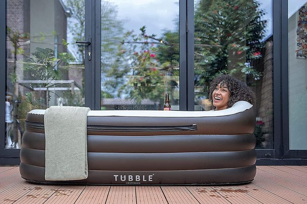 Tubble® Royale Aufblasbare Badewanne für Erwachsene - Black Produktbild 7