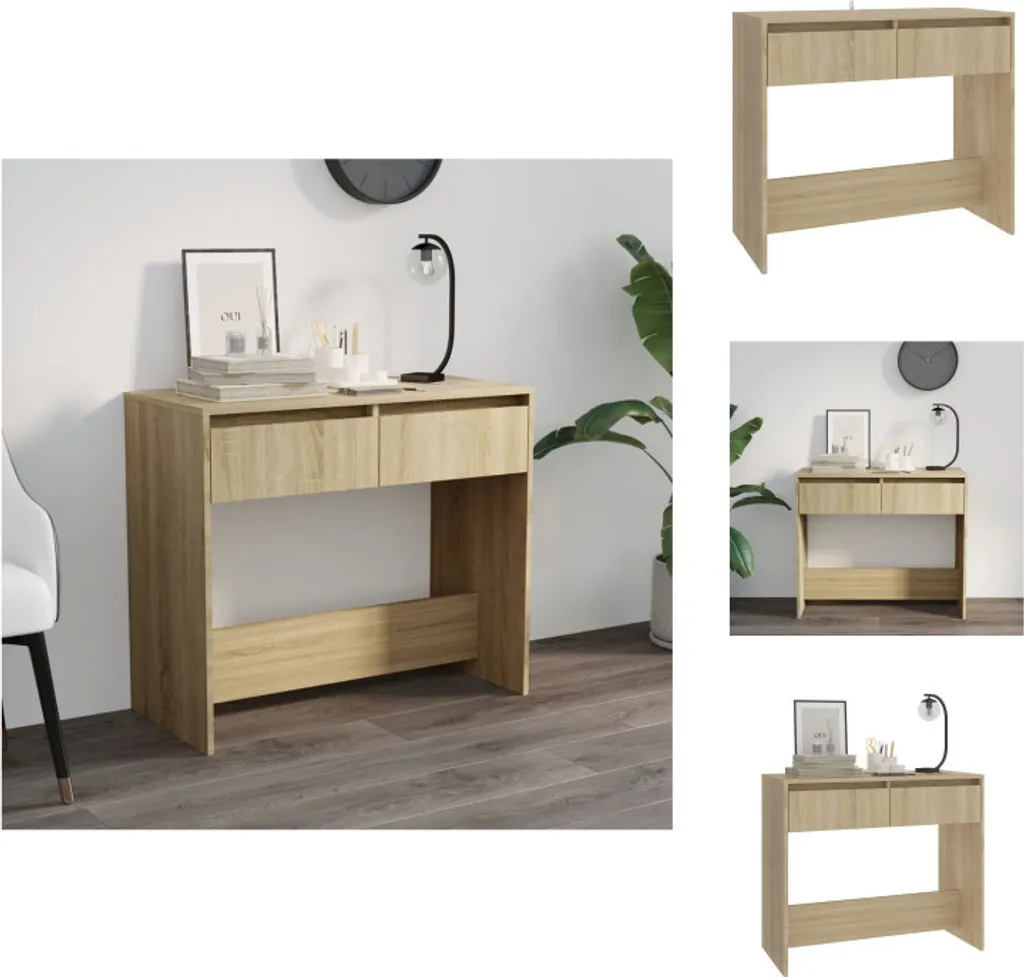 Mobile Consolle Ingresso Rovere Sonoma 89x41cm - Design Moderno vidaXL