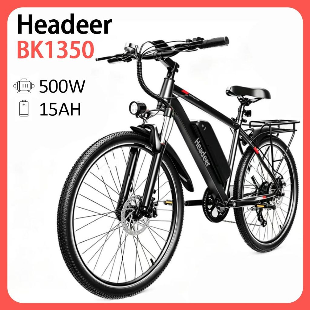 Rower elektryczny BK1350 dla dorosłych, wyjmowalny Zdjęcie produktu 