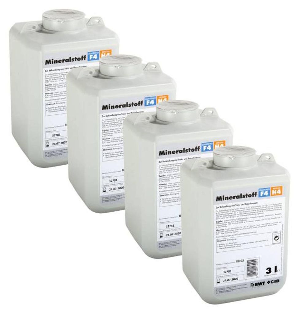 BWT Mineralstoff-Dosierlösung 4x3 Liter Quantophos F4/H4 Produktbild 