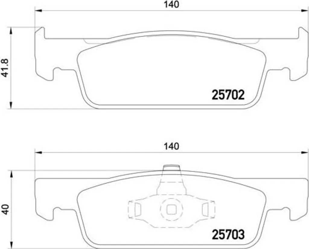 Plaquettes Brembo P68059 Silencieuses pour Clio IV et Dacia Sandero