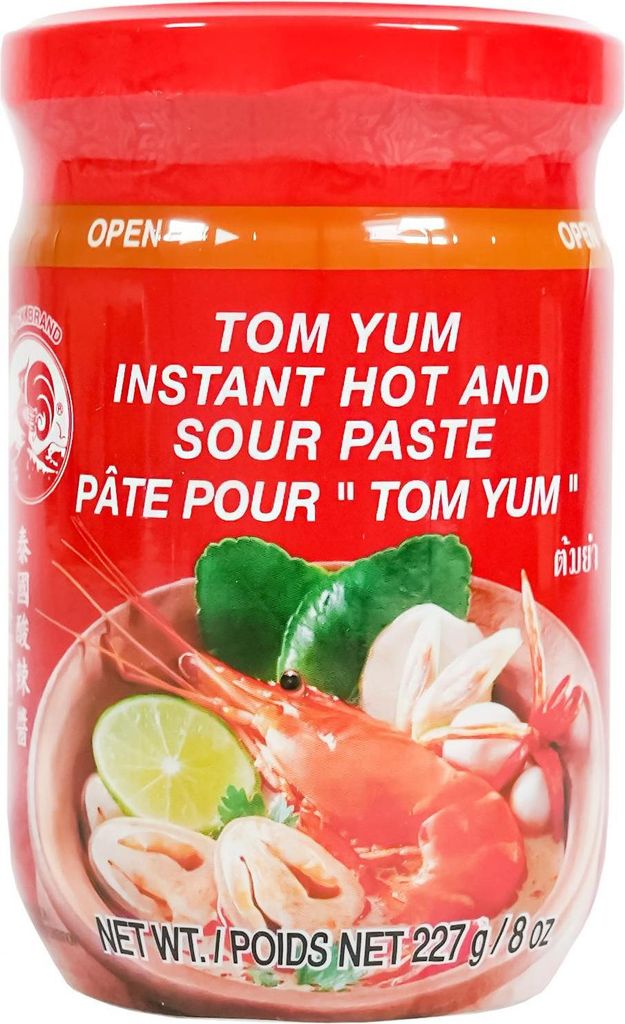 Cock Tom Yum Instant Scharf Saure Würz Paste 227g Instant Produktbild 