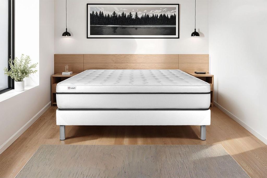 VITAL SPA 3 comfortzones, matras met traagschuim, Productafbeelding 