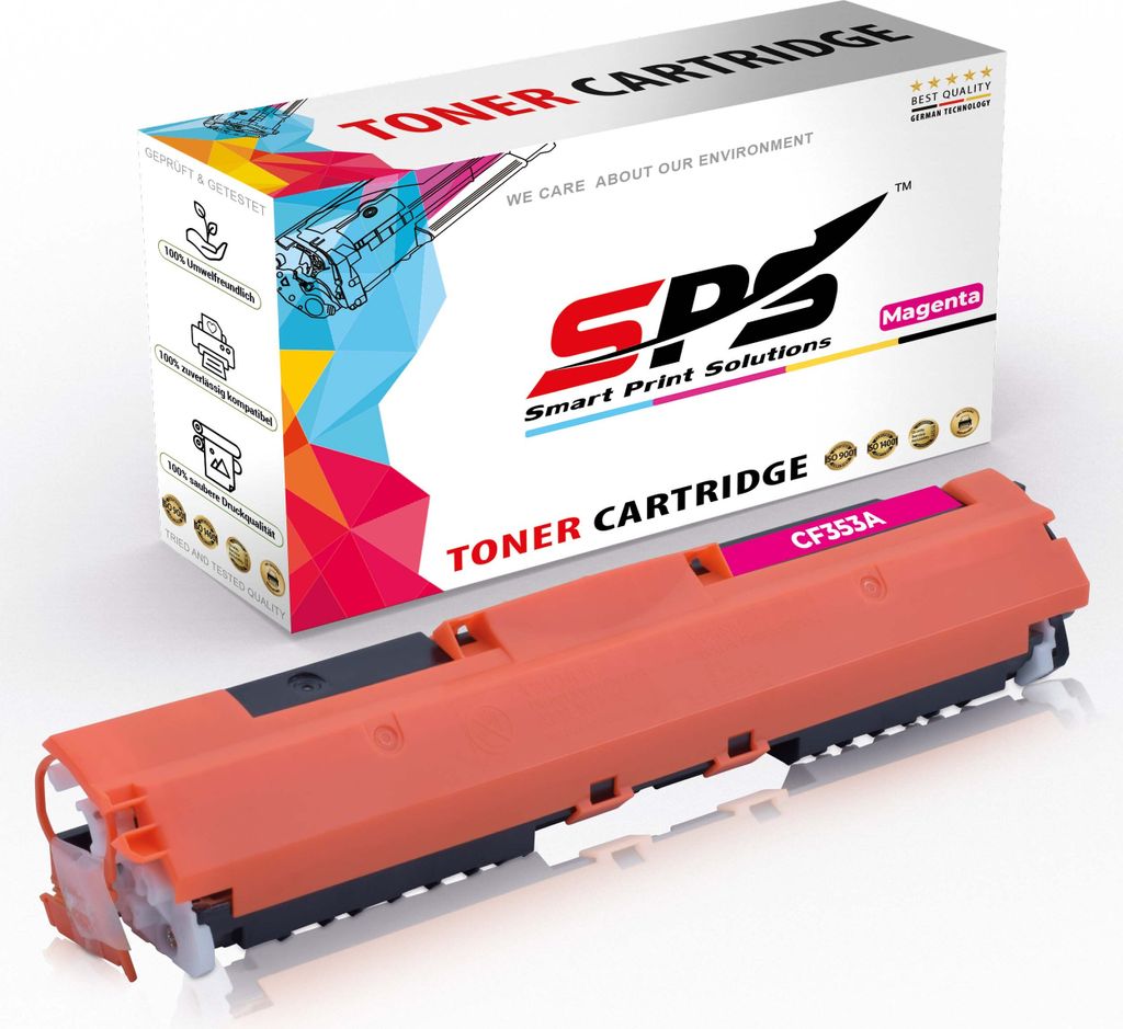 Kompatibel für HP LaserJet Pro 100 Color MFP M 175 b (CF353A/130A) Toner-Kartusche Magenta
