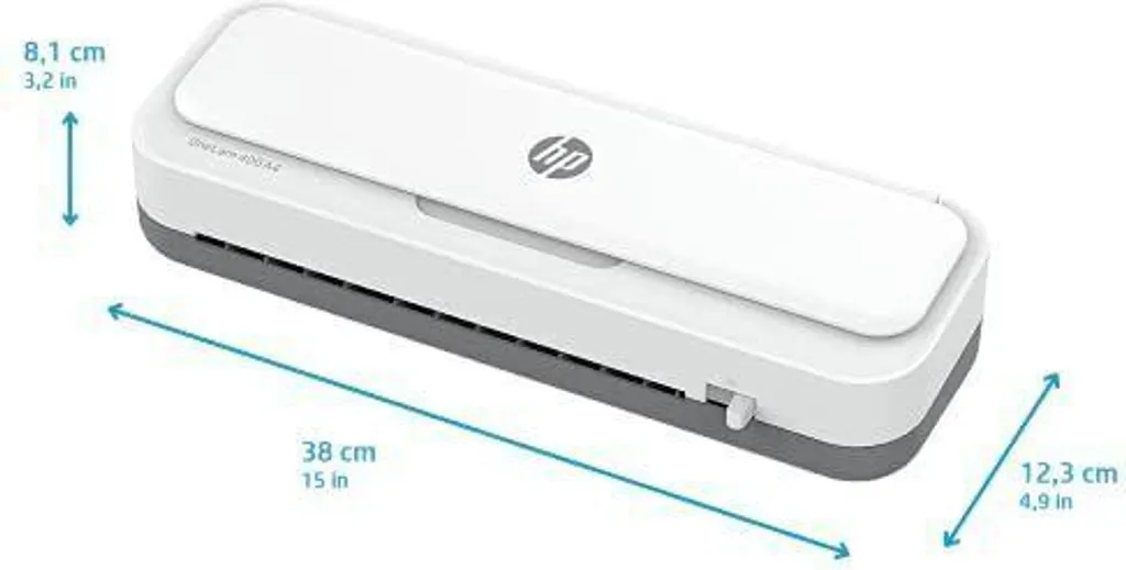 Machine à Plastifier A4 HP OneLam 400 Set avec Coupe-papier Intégré - 15
