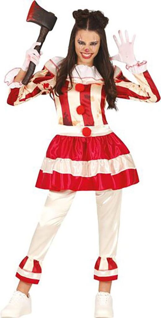 Disfraces de Halloween para adultos: payaso terrorífico, Imagen del producto 