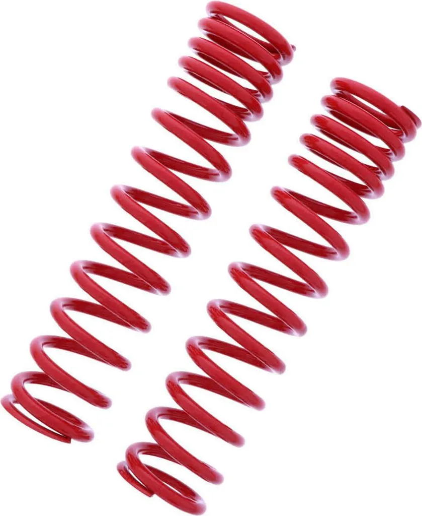 Ressorts d'amortisseurs rouges YSS 46-25-35-280 pour moto de performance