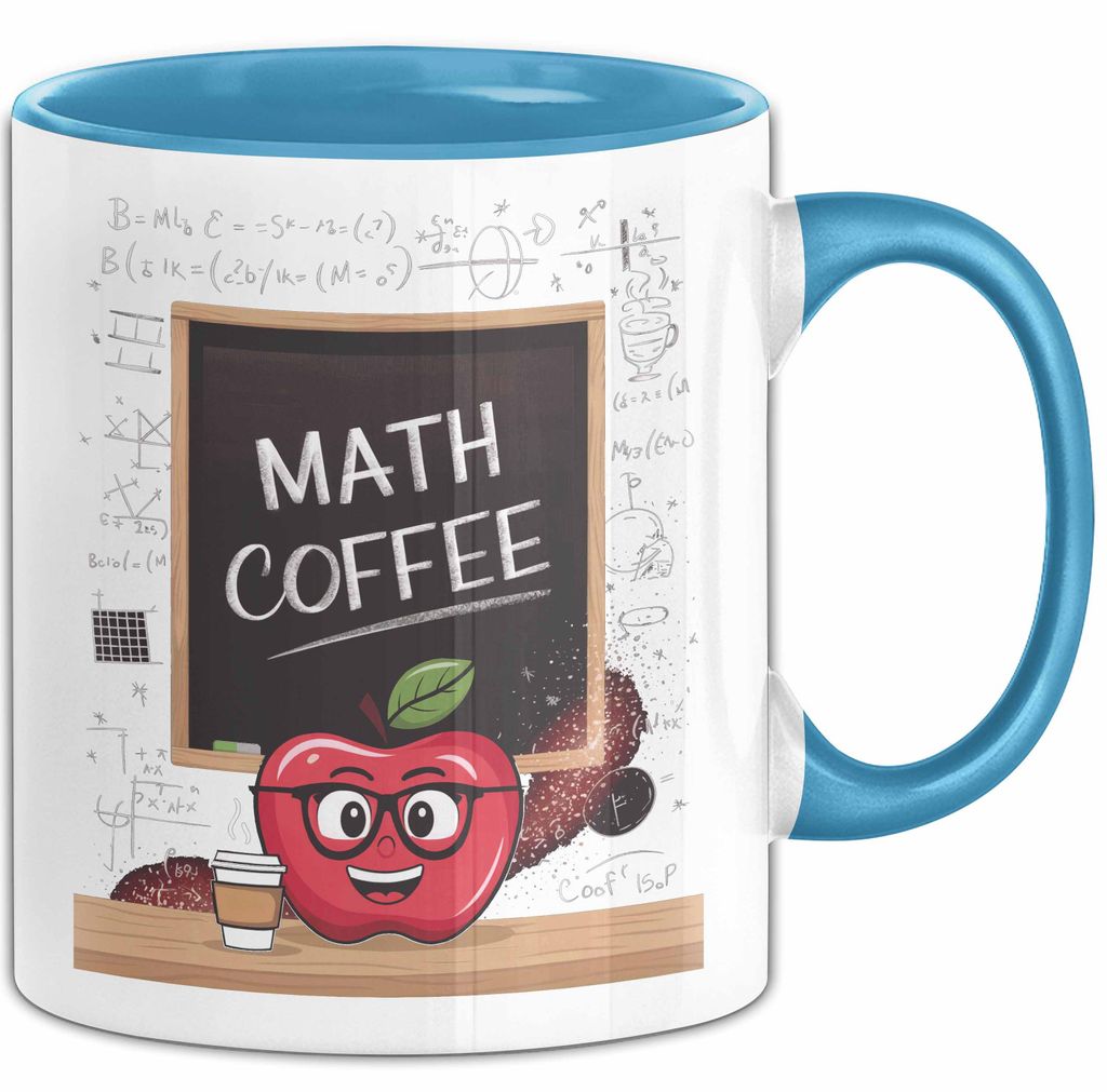 Lehrer Tasse Geschenk Lustige Geschenkidee Spruch Für Pädagogen (Blau)