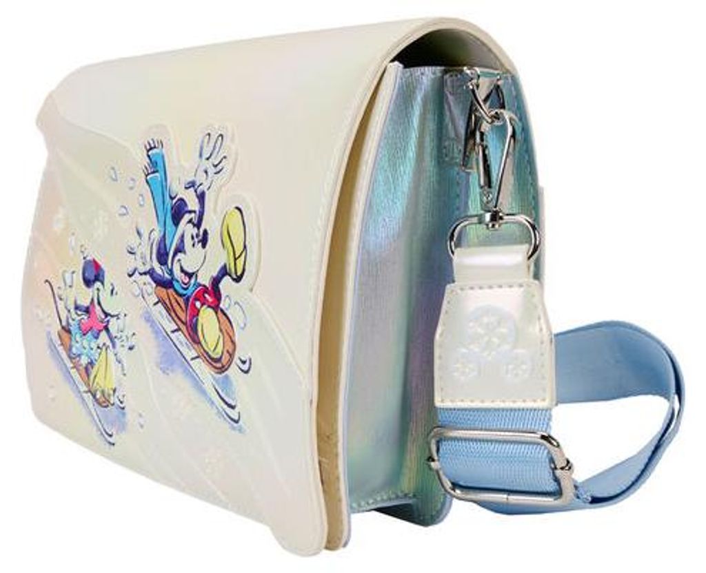 Loungefly Disney Mickey and Friends Winter Wonderland Schultertasche