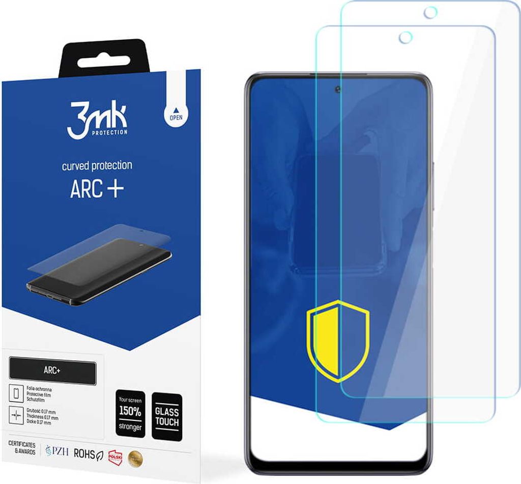 3mk Display Schutzfolie ARC+ für Infinix Note 10 Pro 0,17mm Self-Heal (2 Stück)