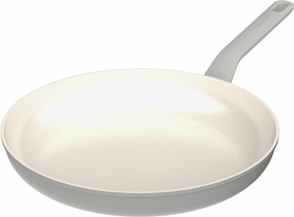 BergHOFF Leo Bratpfanne, 32 cm, Rund, Grau, Aluminium, Keramik-Antihaftbeschichtung, Induktion, Cool-Touch-Antirutschgriff, -frei