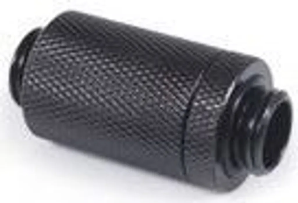 Alphacool ES D-Plug, 31,5-46,5 mm, da G1/4 AG a G1/4 AG - nero