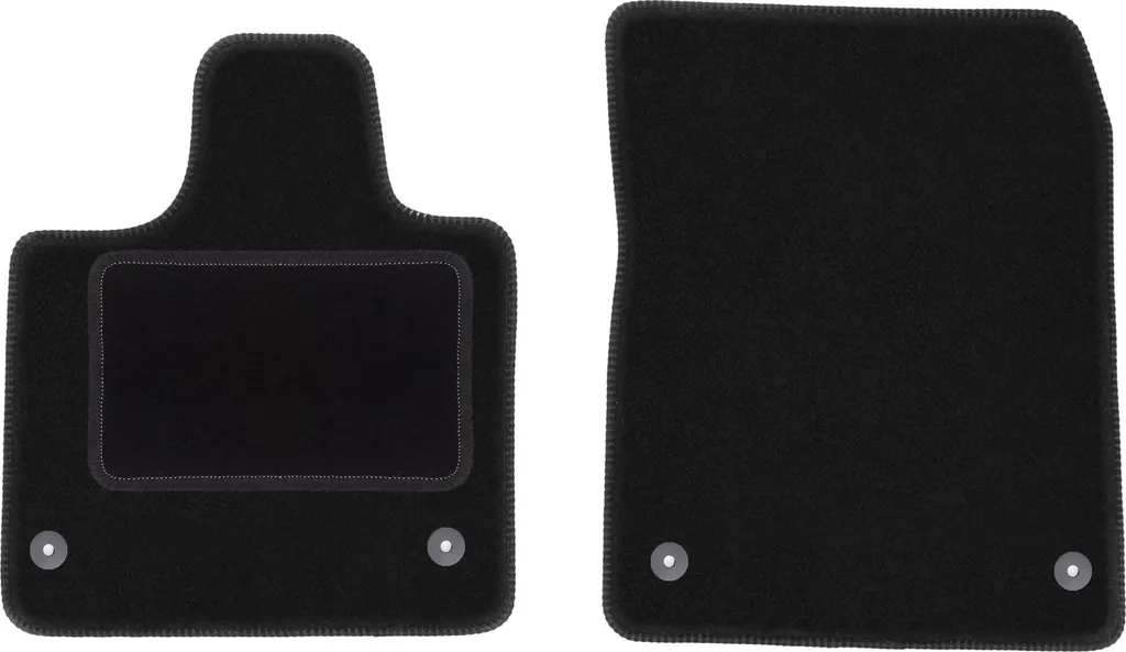 Tappetini Volvo 940 960 Velour Neri: Set 2pz Anteriori Wielganizator