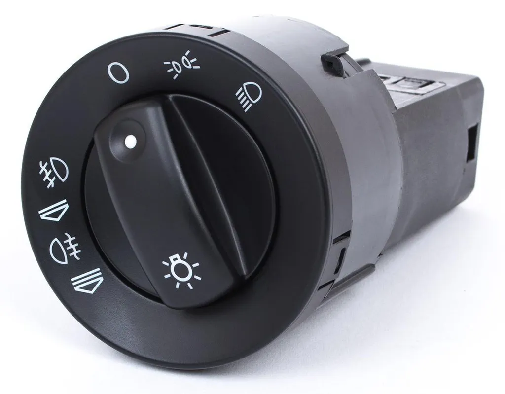 Commutateur d'Éclairage Audi A4 B6 B7 2000-2007 - Interrupteur Phare Noir